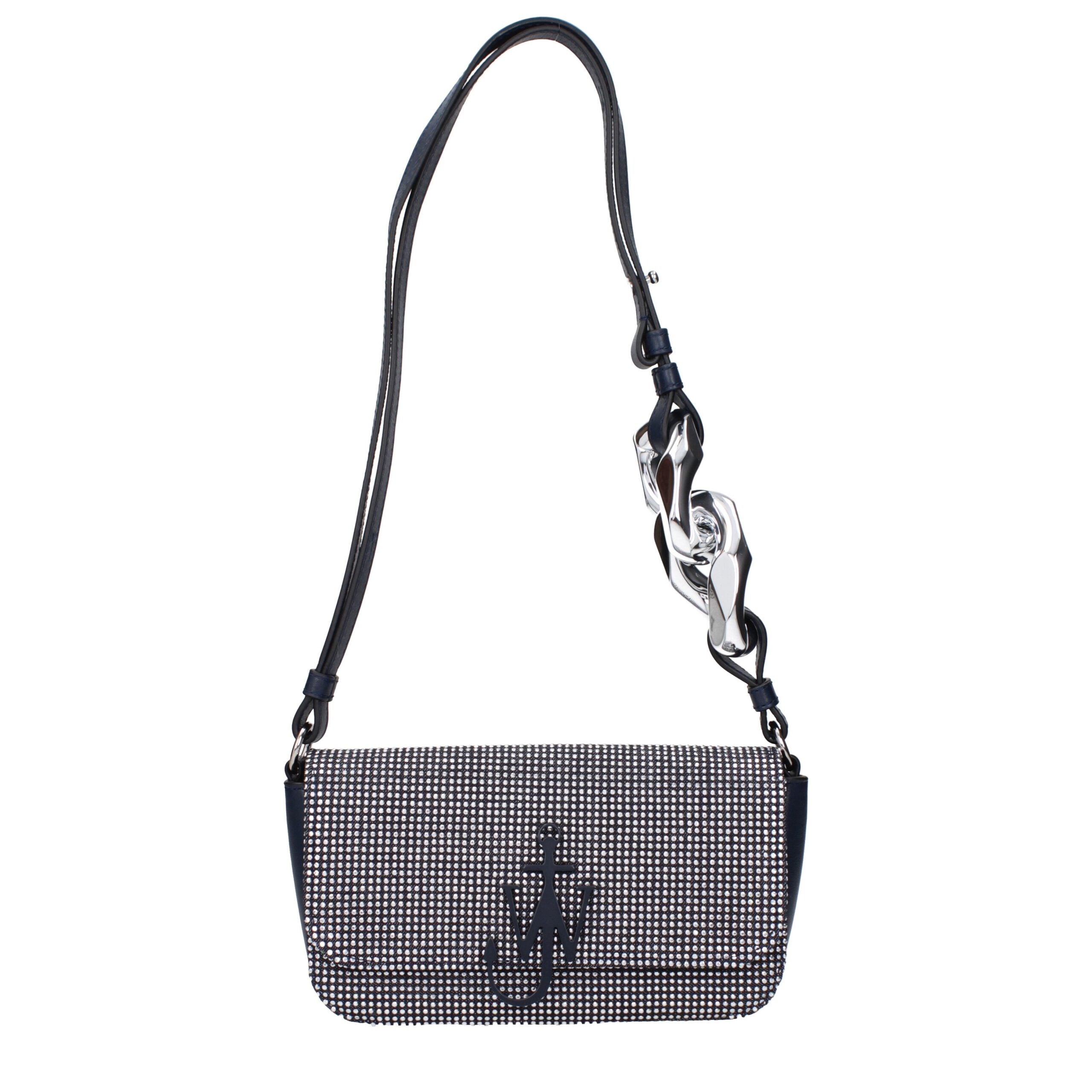 Jw Anderson Blue Fabric Shoulder Bag