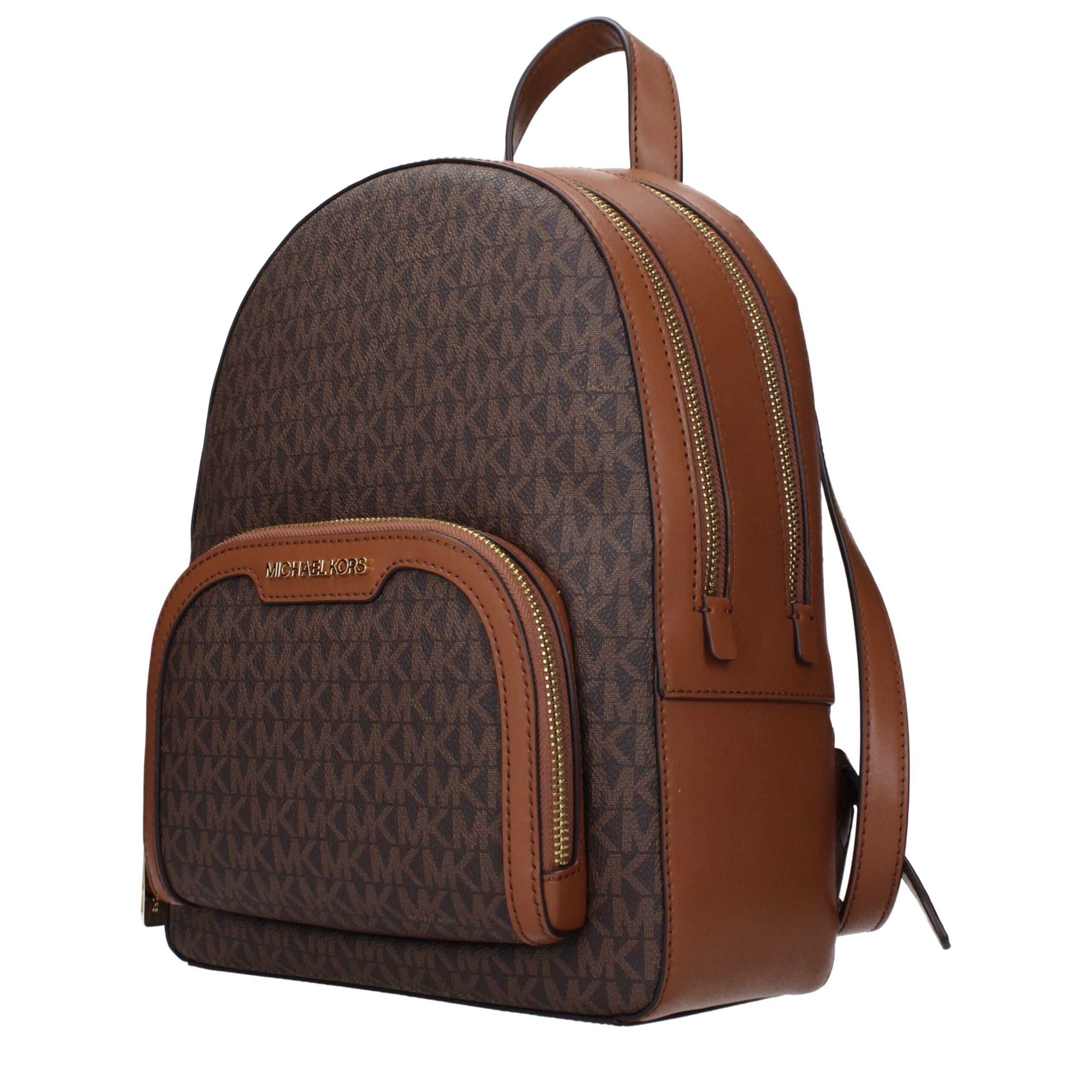 Elevate your elegance with the Michael Kors Brown Fabric Backpack, a masterpiece of luxurious craftsmanship designed for discerning tastes and sophisticated lifestyles.