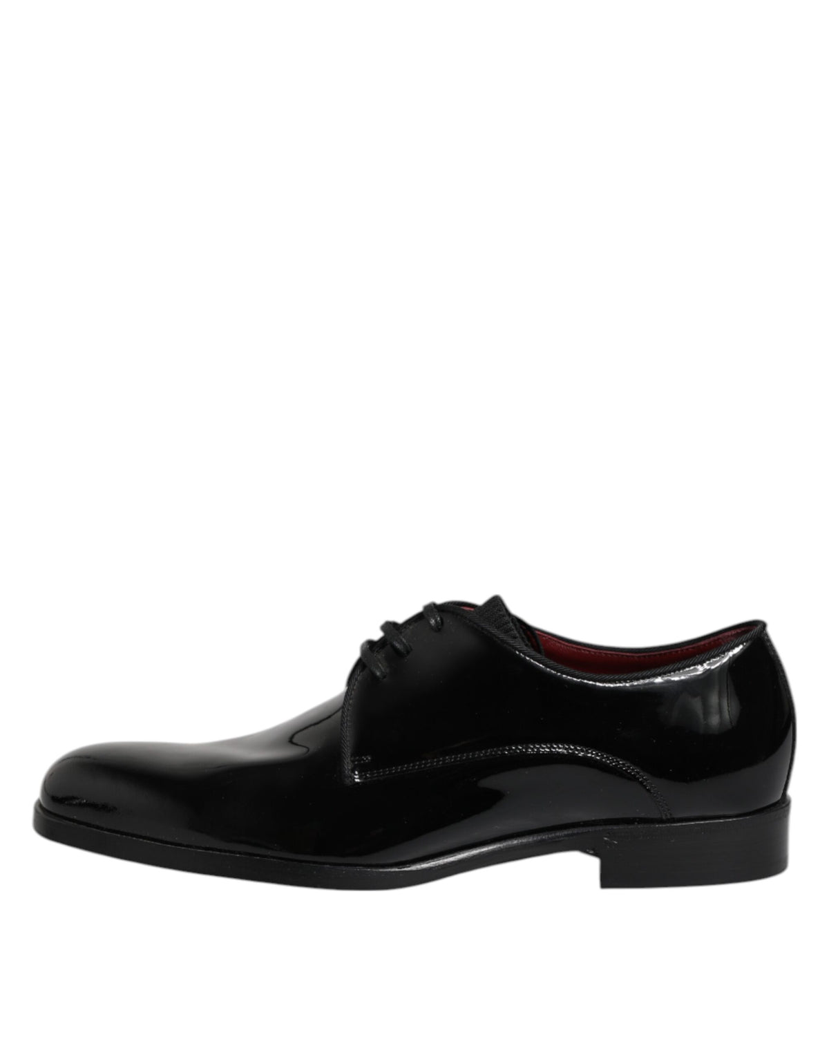 Elevate your style with Dolce & Gabbana's Black Leather Derby Shoes, crafted from exquisite calfskin leather, embodying timeless elegance and Italian craftsmanship for the discerning individual.
