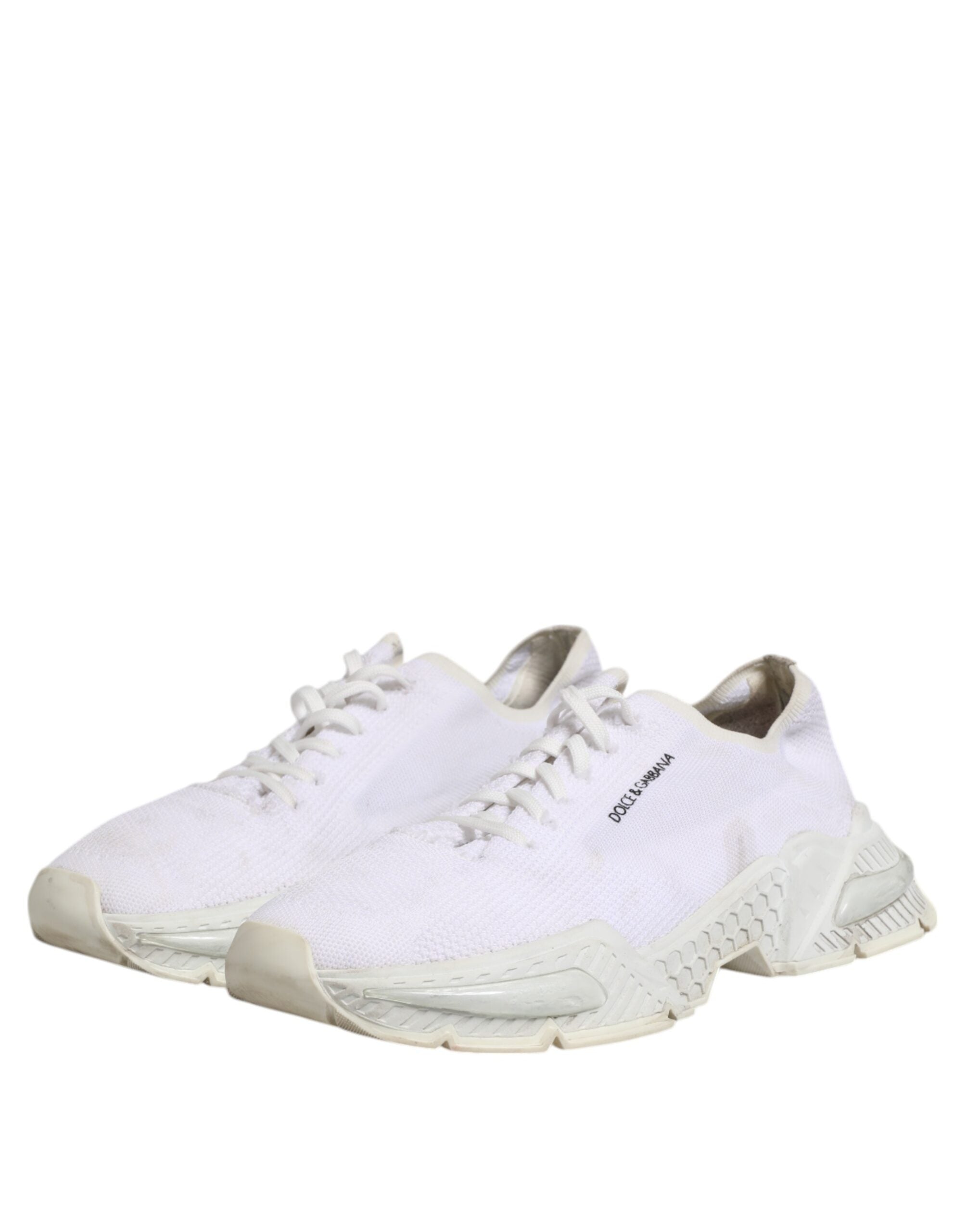 Dolce & Gabbana White Airmaster Low Top Men Sneakers Shoes
