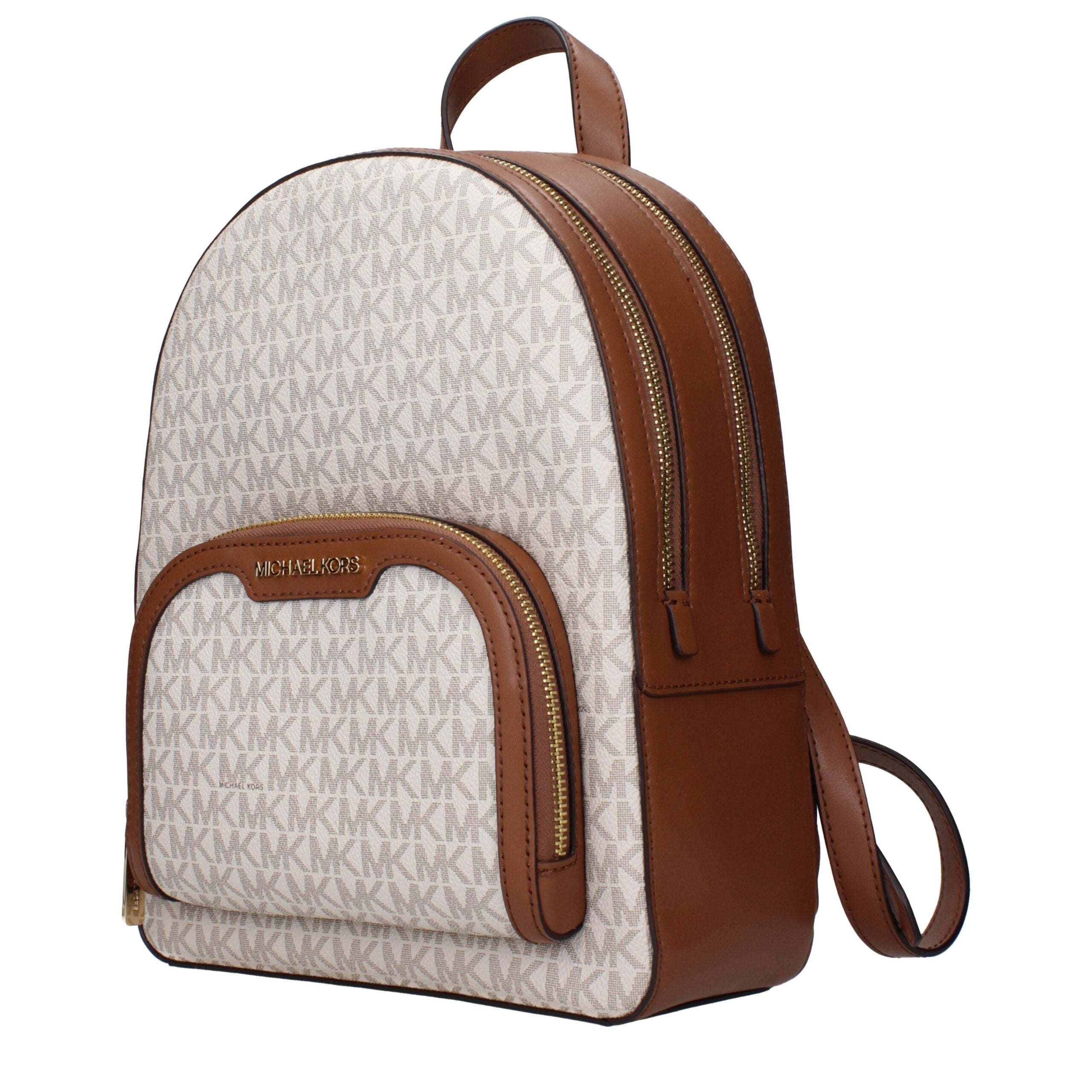 Discover the Michael Kors Beige Fabric Backpack, a luxurious blend of sophistication and practicality, perfect for the discerning individual seeking timeless elegance.