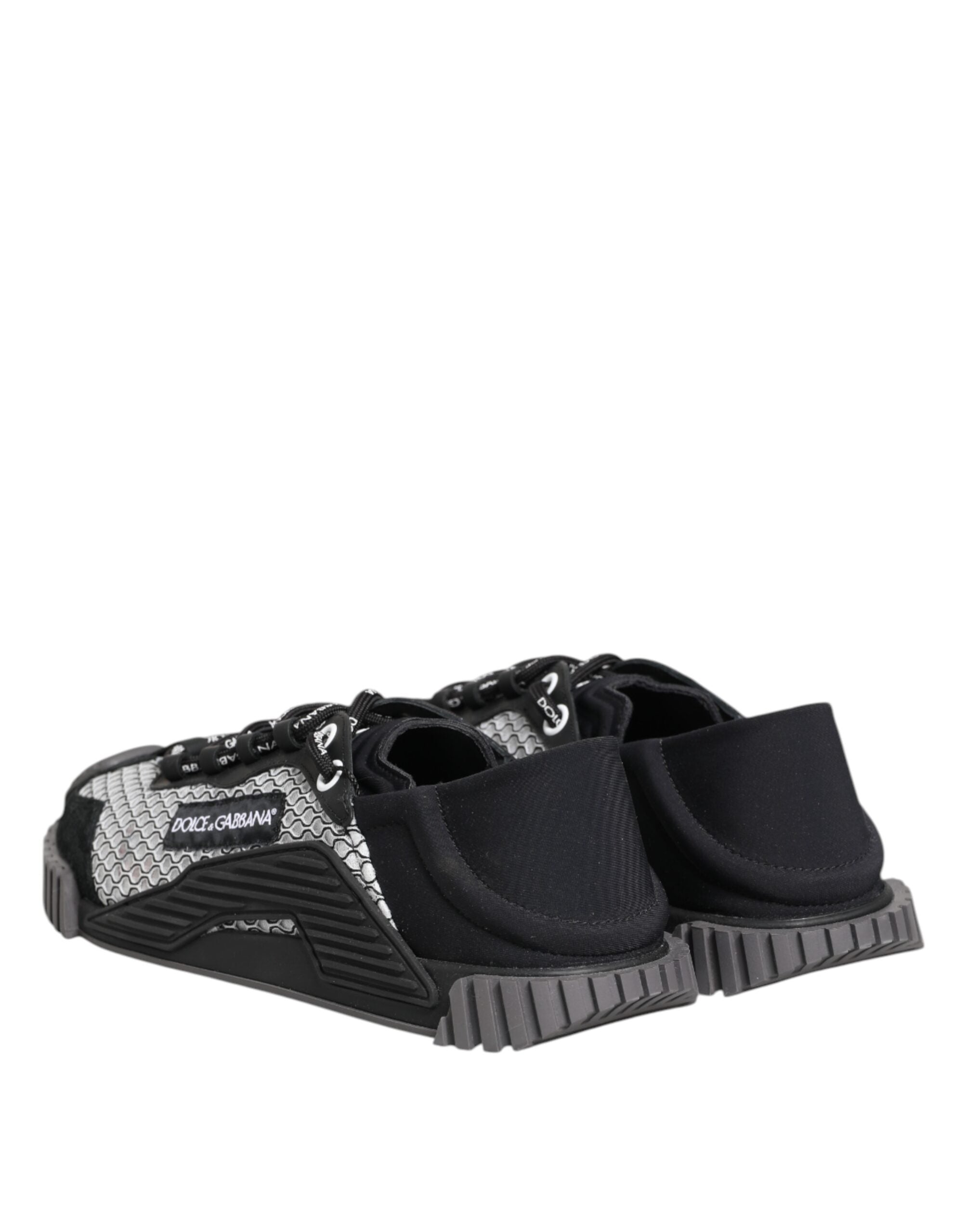 Dolce & Gabbana Multicolor Lace Up Low Top NS1 Sneakers Shoes