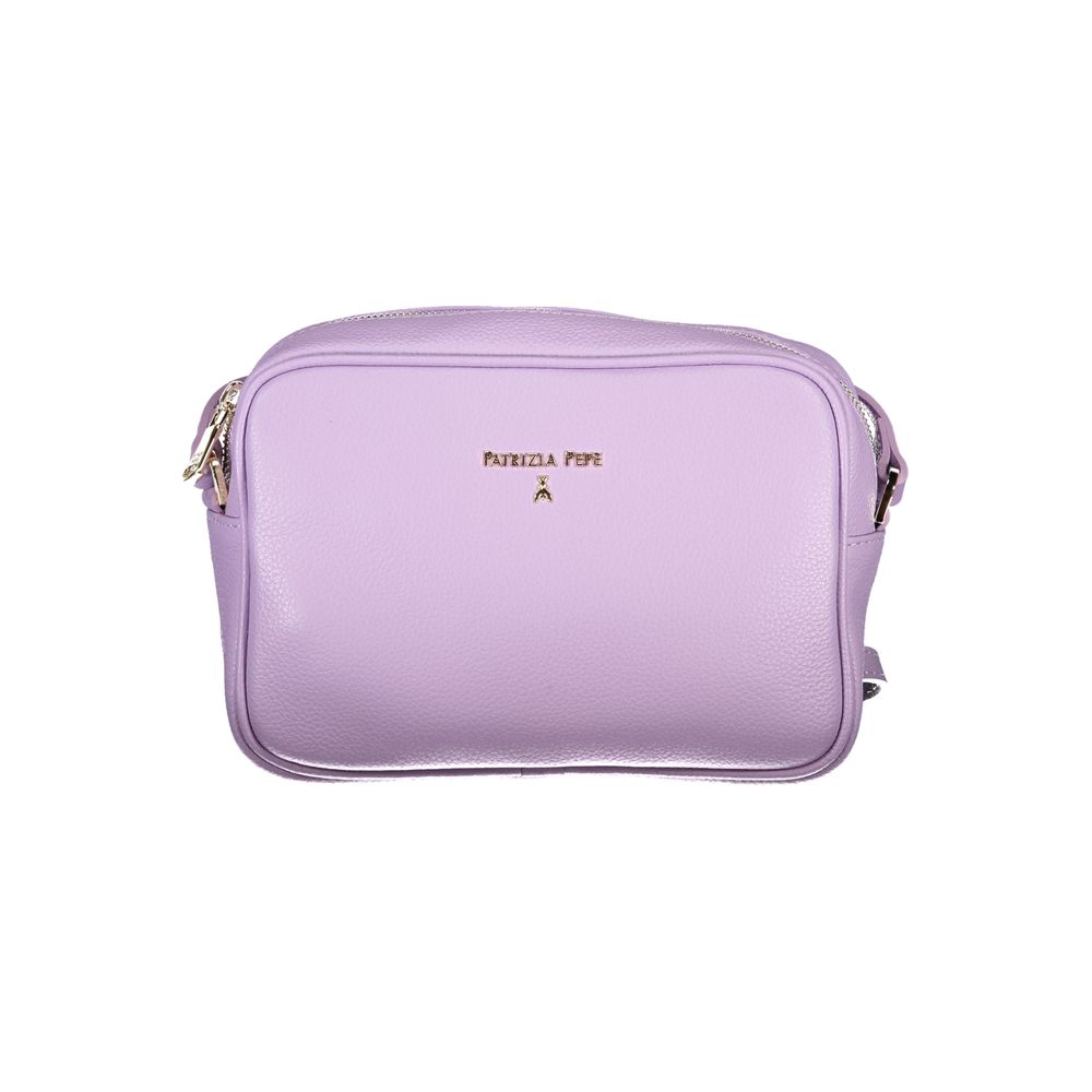 Patrizia Pepe Viola Polyurethane Shoulder Bag - Luxurious Elegance