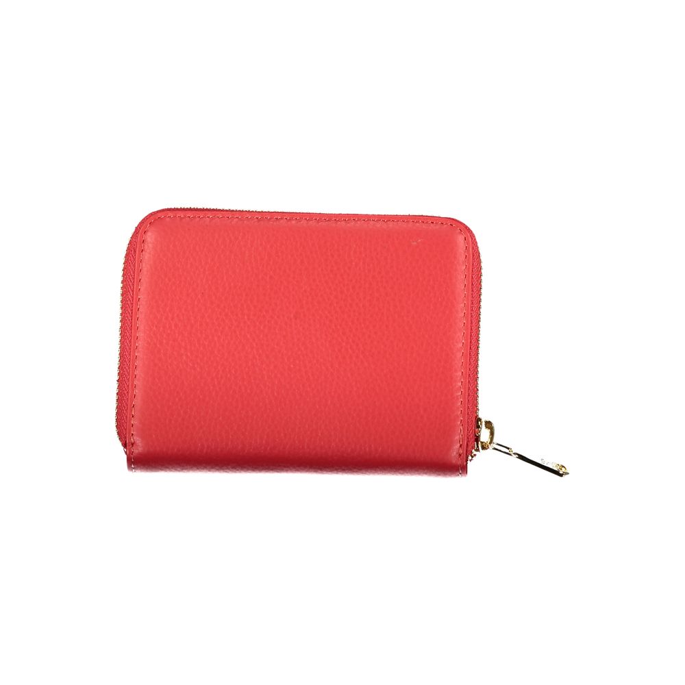 Patrizia Pepe Rosso Poliuretano Wallet - Artisanal Luxury Accessory