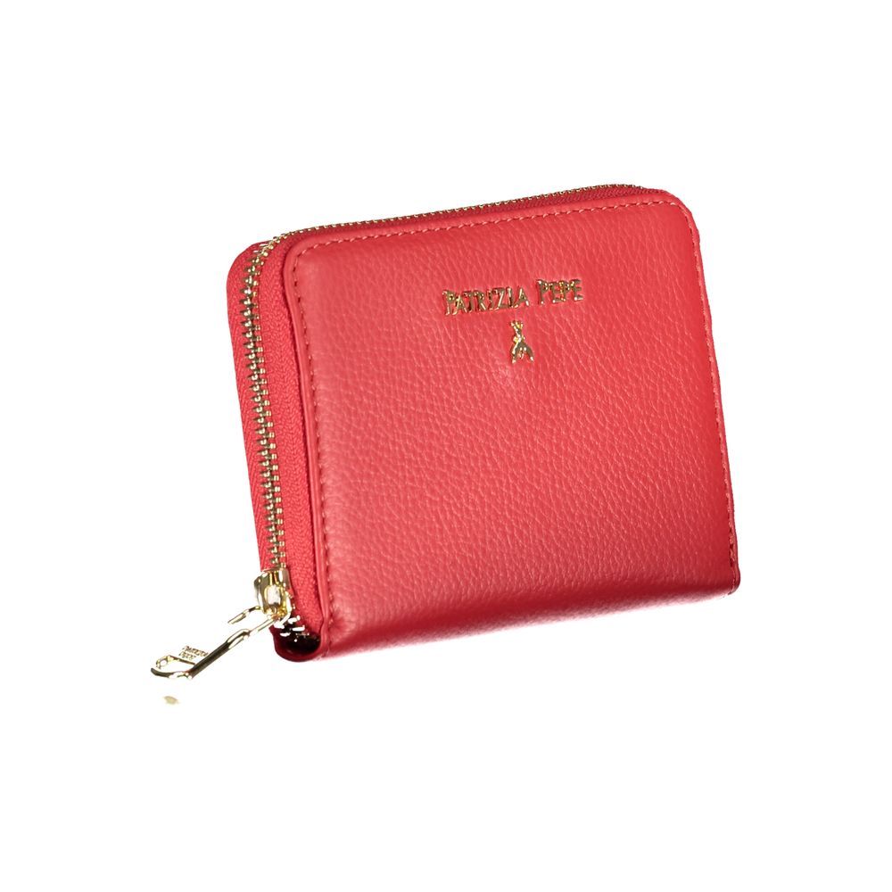 Patrizia Pepe Rosso Poliuretano Wallet - Artisanal Luxury Accessory