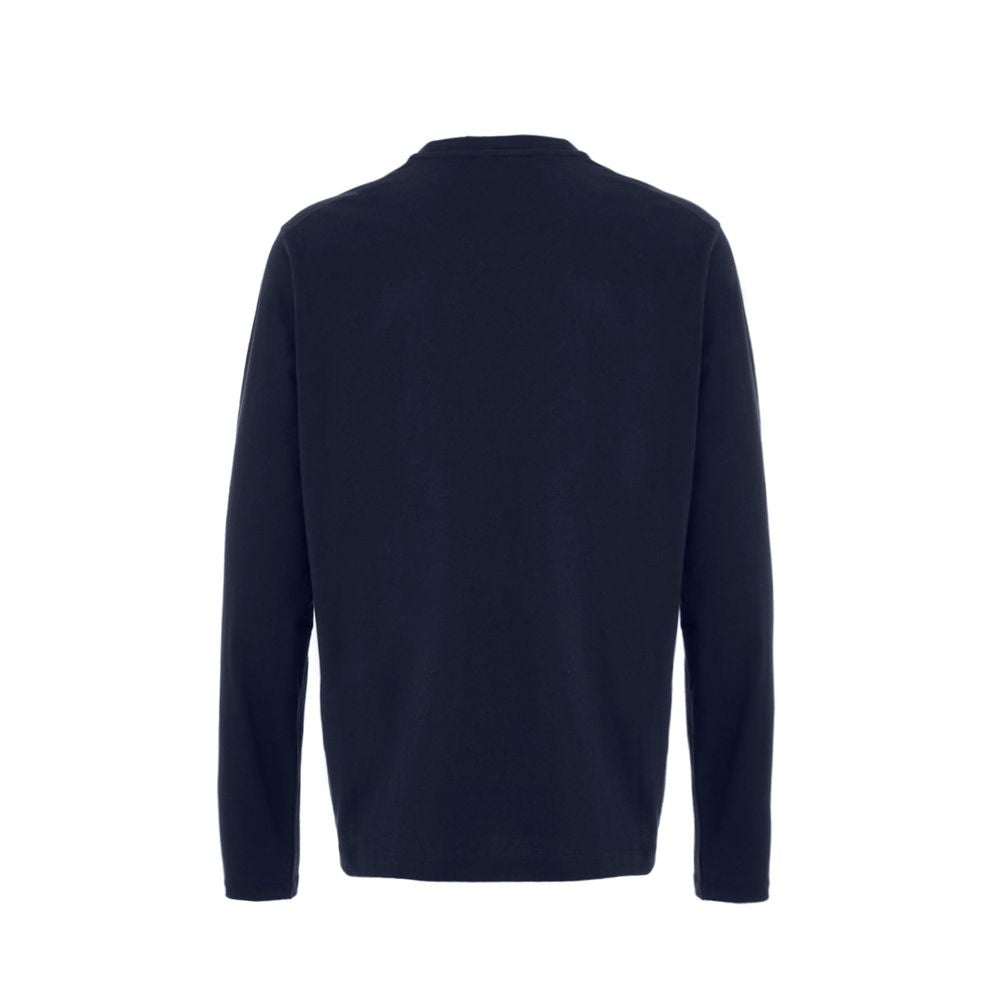 Indulge in the Jil Sander Blue Cotton T-Shirt, a luxurious blend of cotton and cashmere, embodying effortless sophistication for the discerning individual.