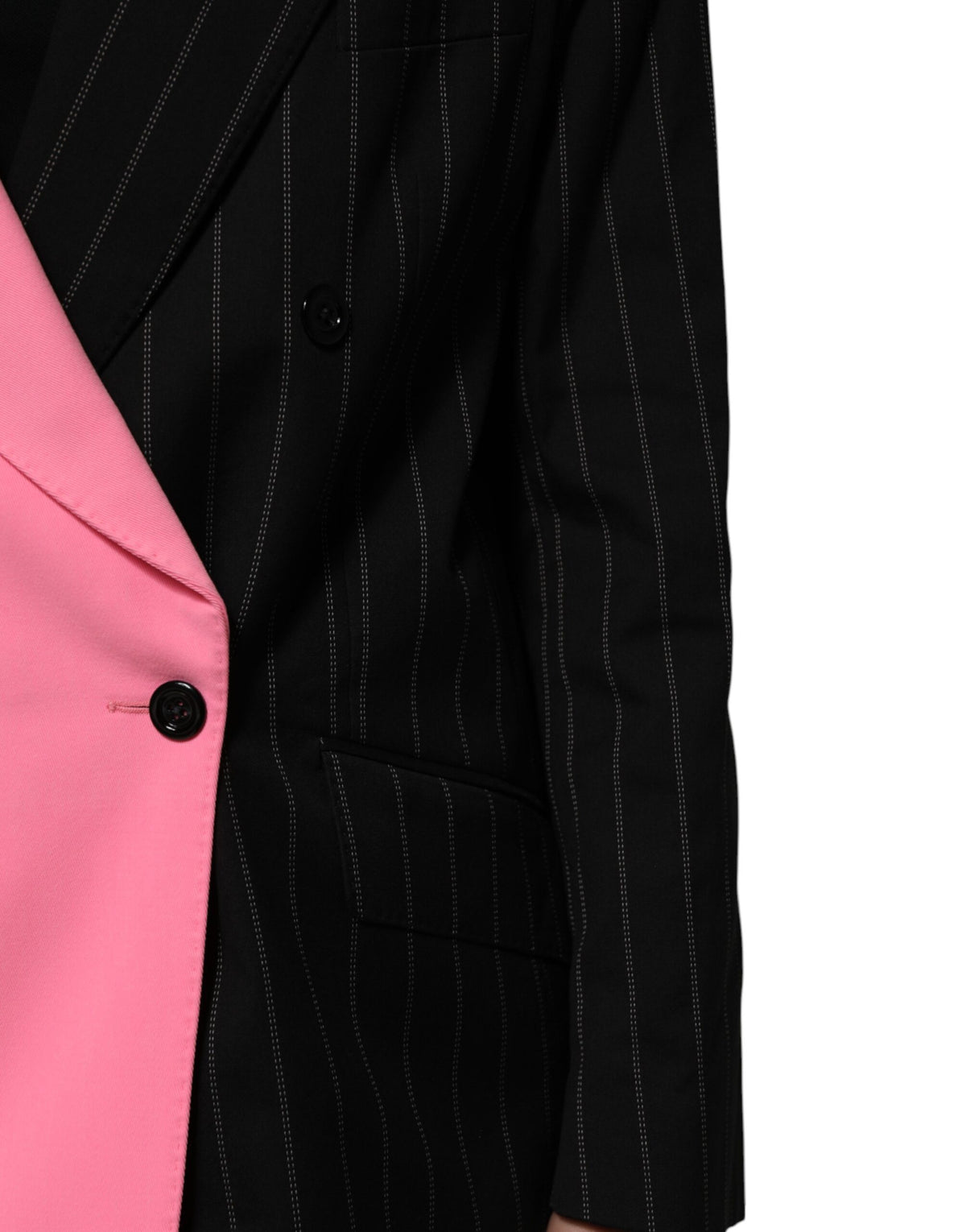 Discover the Dolce & Gabbana Multicolor Patchwork Embellished Coat Jacket, a masterpiece of Italian craftsmanship, blending luxurious materials with avant-garde design for the discerning individual.