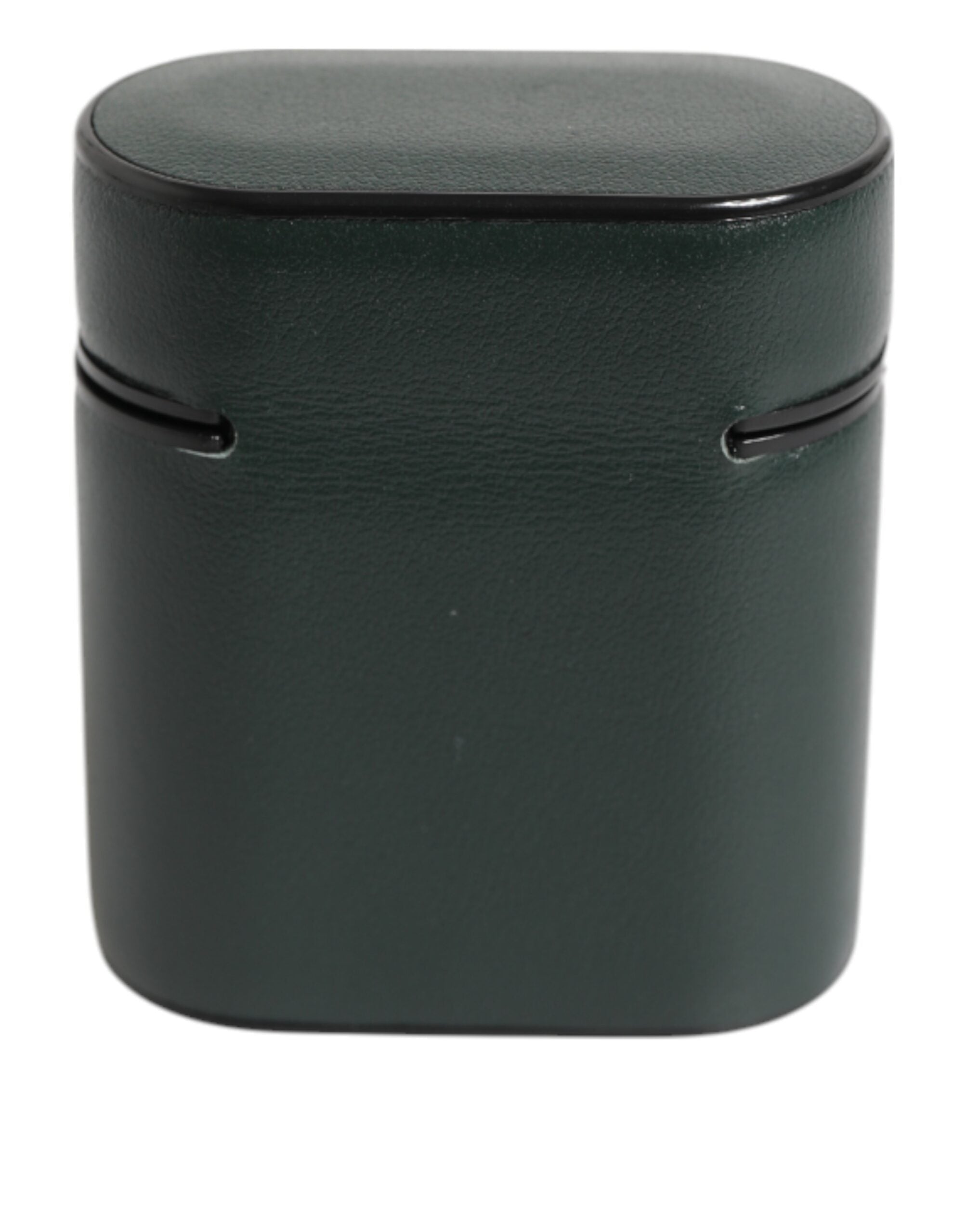 Indulge in the exquisite Dolce & Gabbana Black Leather Logo Print Flip Holder Airpods Case, a luxurious blend of calfskin leather and Italian craftsmanship that elevates your style.