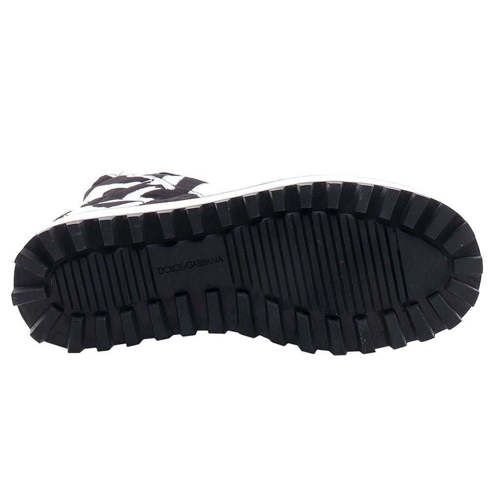 Stivale da uomo in nylon nero di Dolce & Gabbana