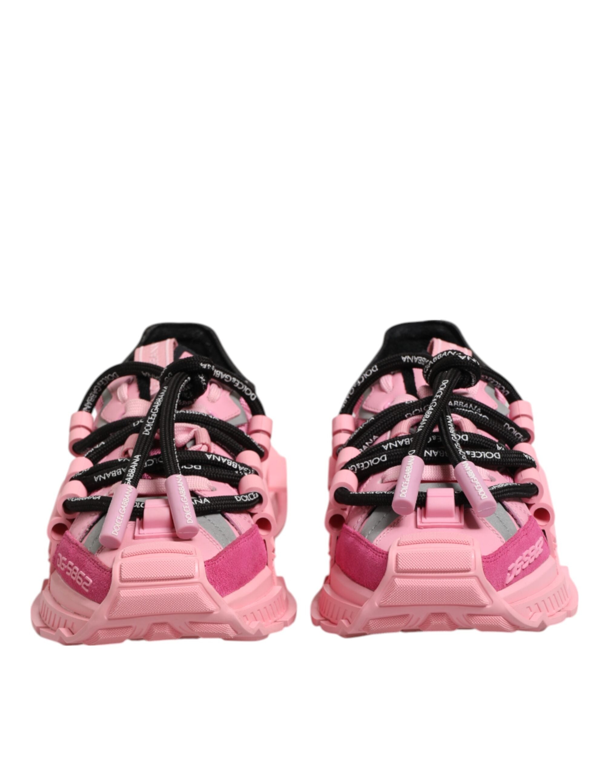 Dolce & Gabbana Pink Low Top Space Women Sneakers Shoes
