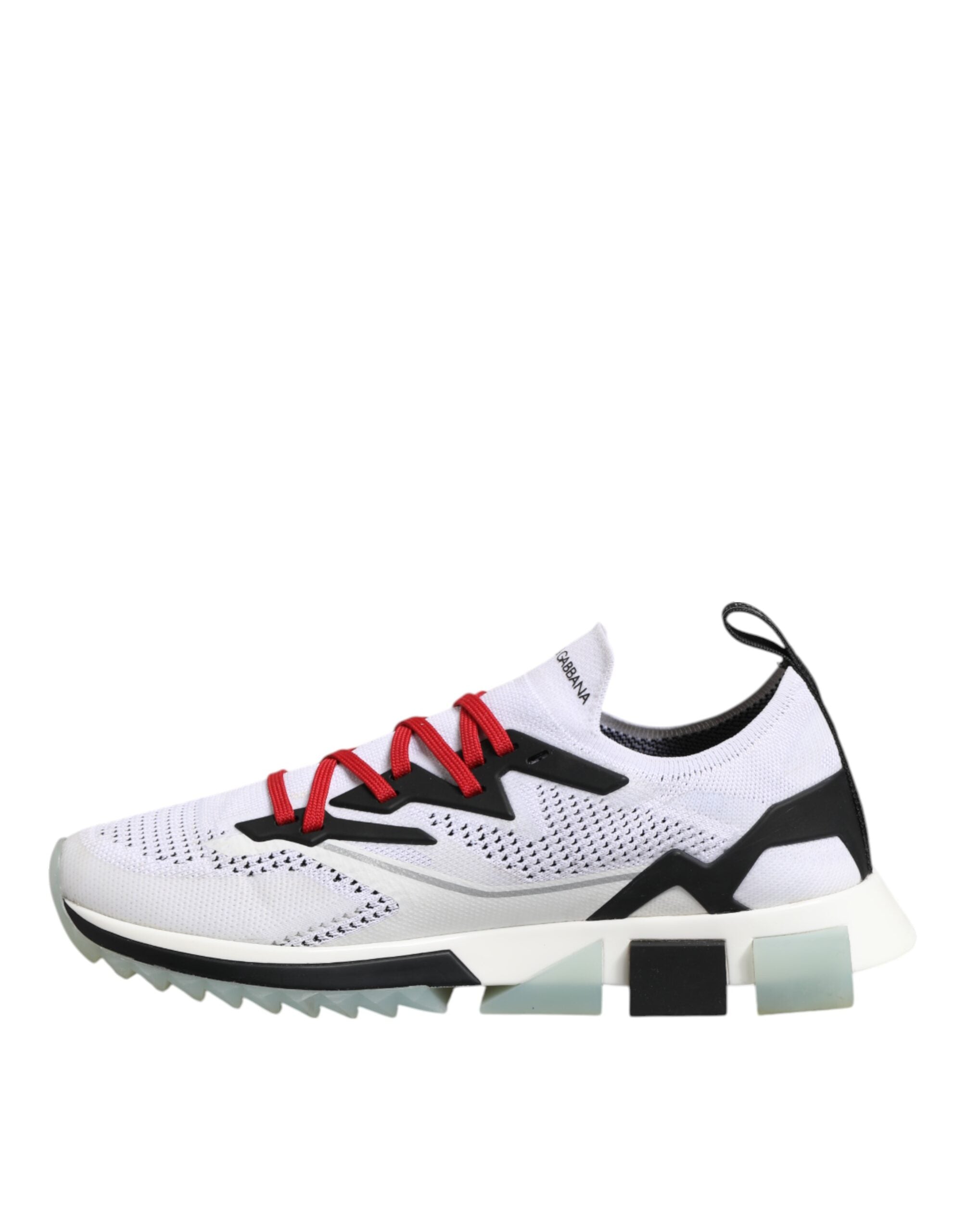Dolce & Gabbana White SORRENTO Sport Stretch Sneakers Shoes