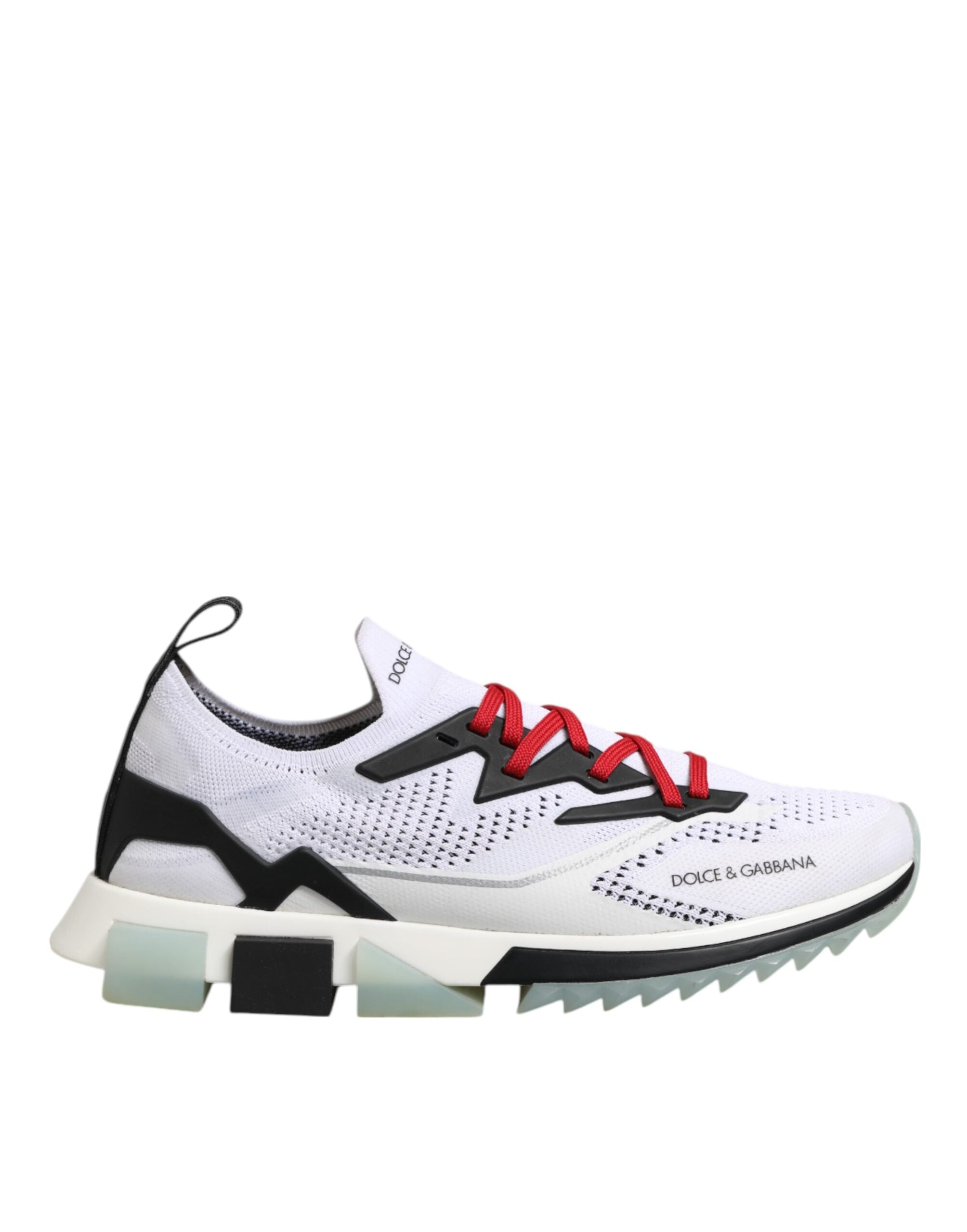 Dolce & Gabbana White SORRENTO Sport Stretch Sneakers Shoes