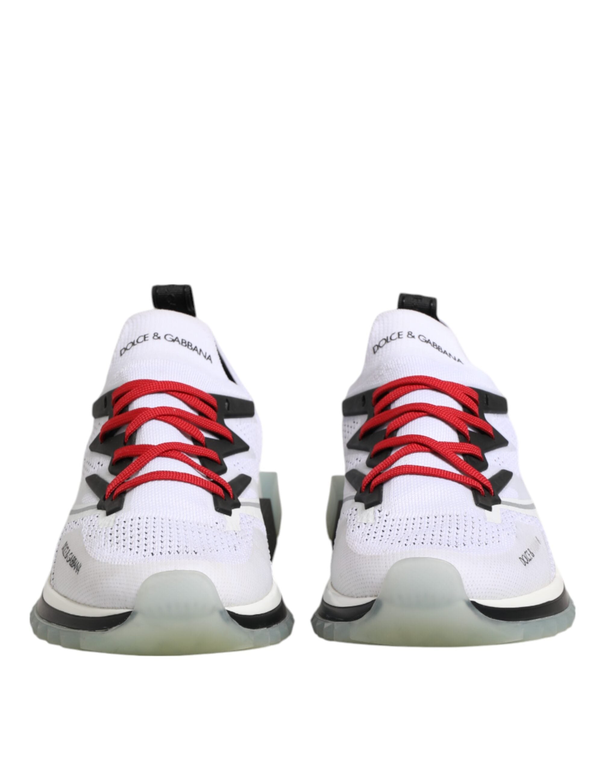 Dolce & Gabbana White SORRENTO Sport Stretch Sneakers Shoes
