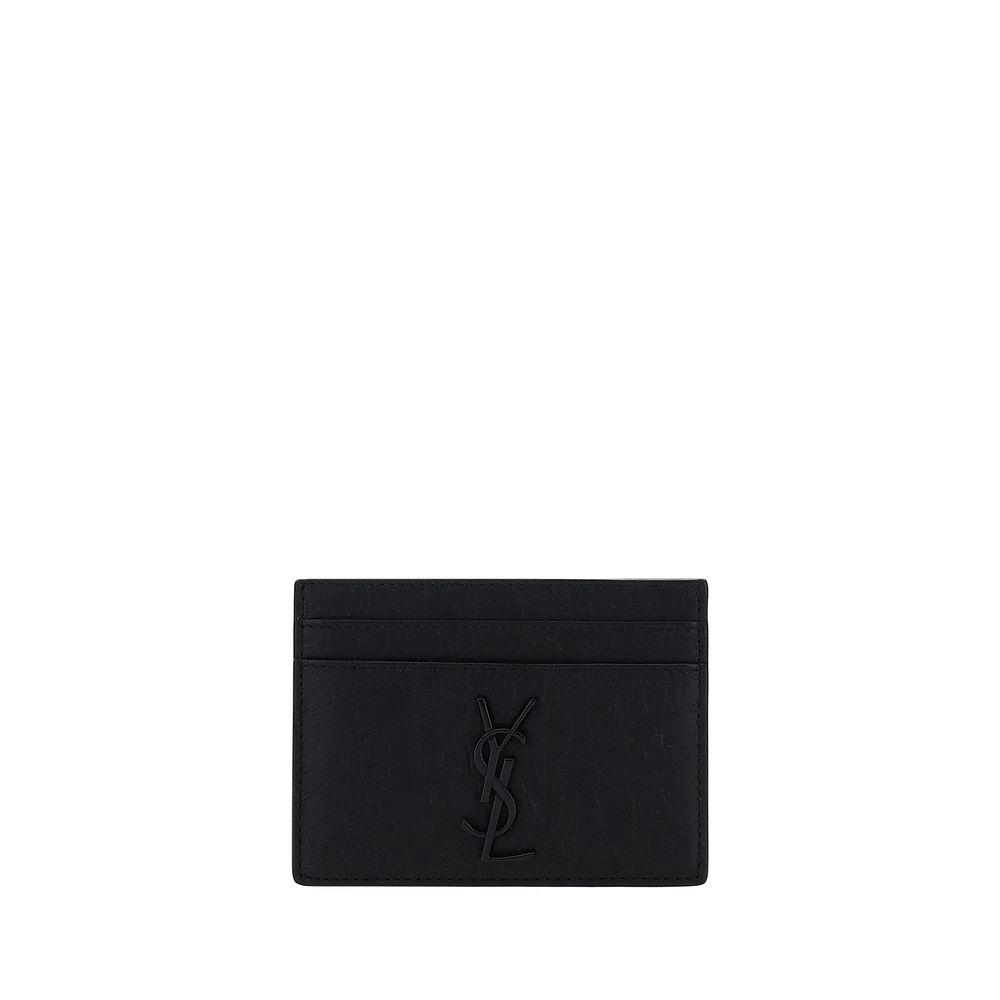 Discover the Saint Laurent Black Lamb Ovis Aries Wallet, a masterpiece of exquisite craftsmanship in luxurious lamb leather, embodying timeless elegance and sophistication.