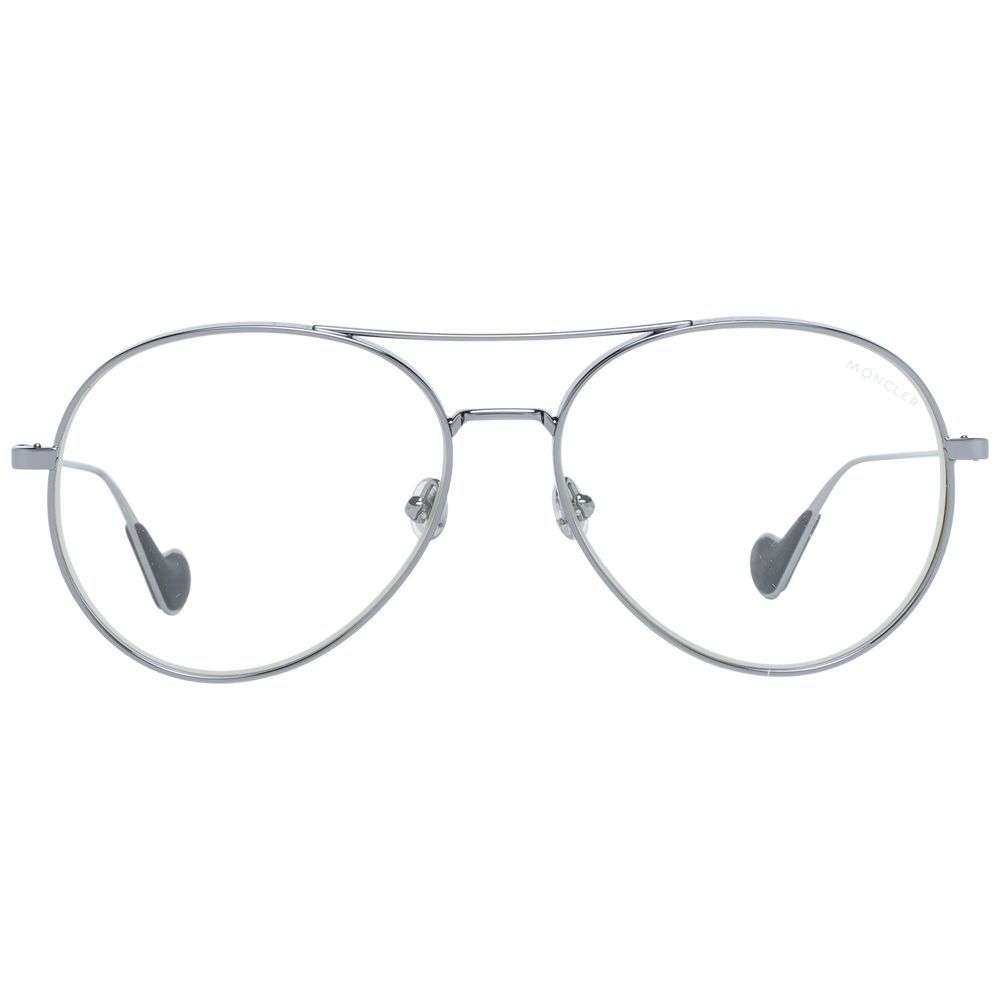 Moncler Aviator Sunglasses – Timeless Luxury in Gray Metal