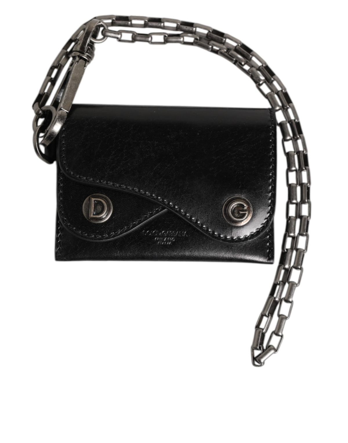Dolce & Gabbana Cavallo Leather Bifold Wallet - Exquisite Luxury