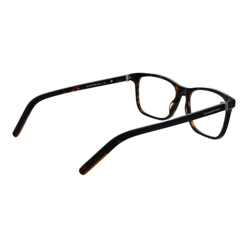 Ermenegildo Zegna Brown Acetate Glasses - Timeless Luxury Frames