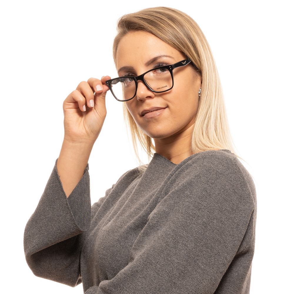 Zadig & Voltaire Black Unisex Optical Frames - DEA STILOSA MILANO