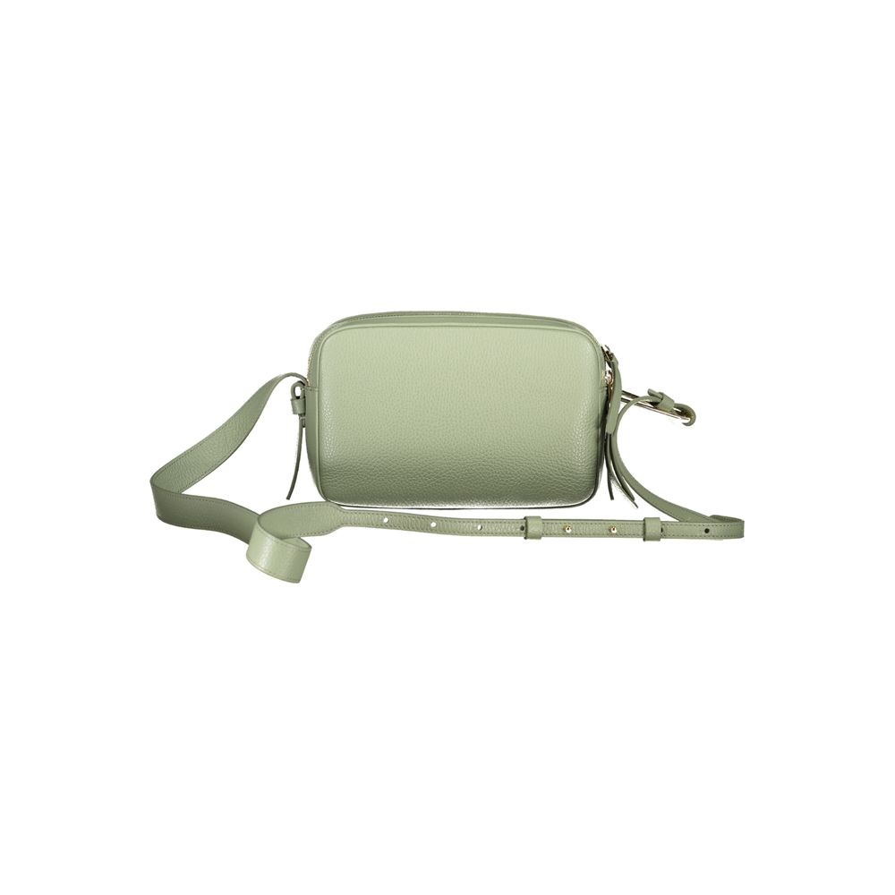 Coccinelle Green Leather Handbag - Exquisite Italian Luxury