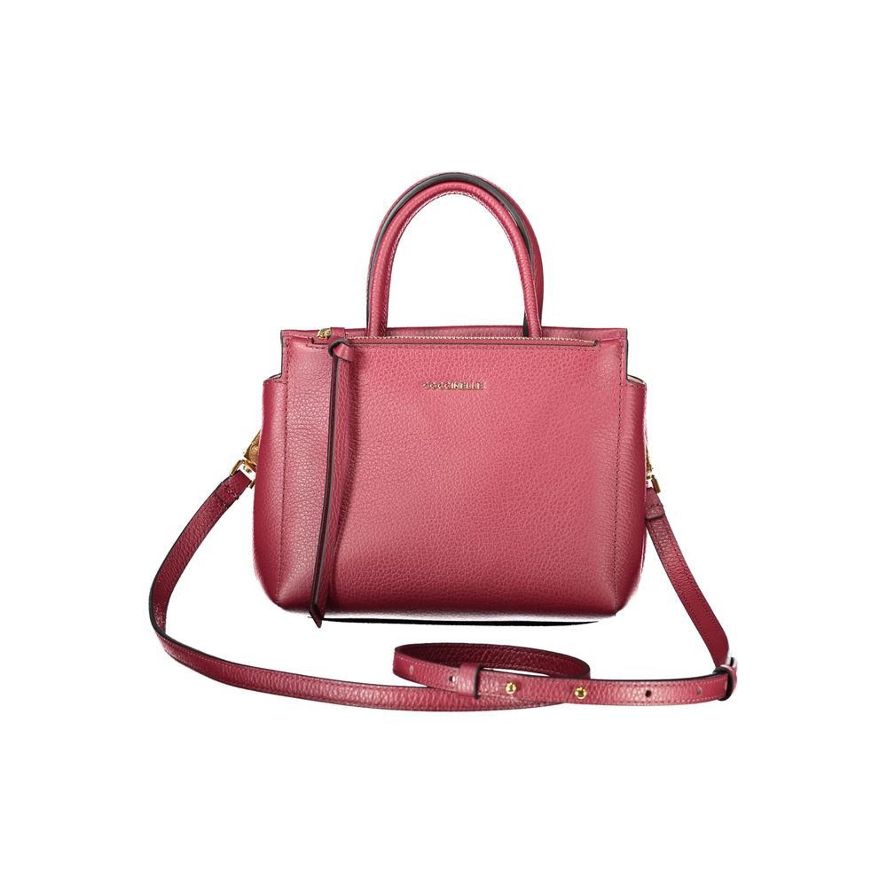 Discover the Coccinelle Viola Leather Handbag, a masterpiece of Italian craftsmanship in bold viola, perfect for those who embody elegance and sophistication.