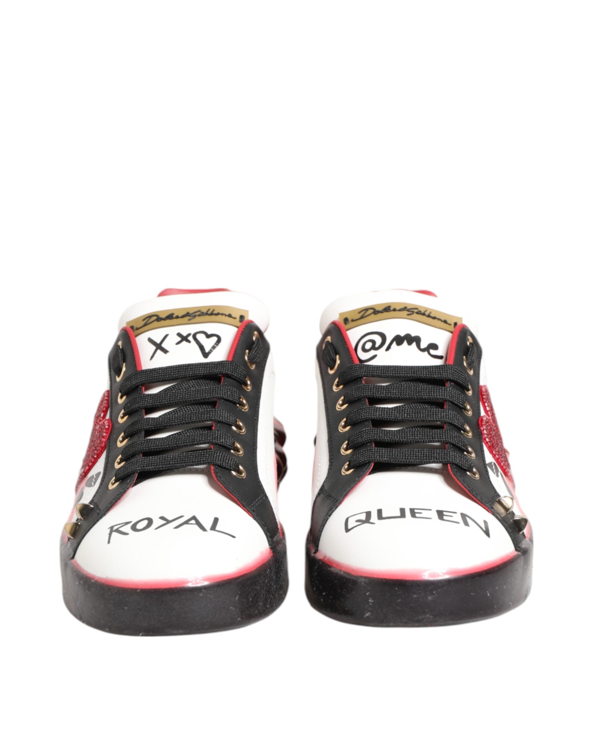 Dolce & Gabbana Multicolor Portofino Low Top Sneakers Shoes