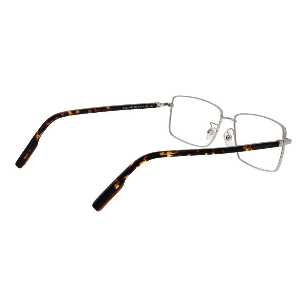 Ermenegildo Zegna Silver Metal Glasses - Timeless Luxury Frames