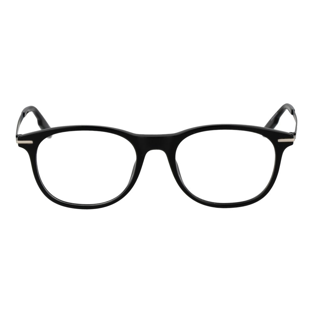 Ermenegildo Zegna Black Plastic Glasses – Timeless Luxury Frames