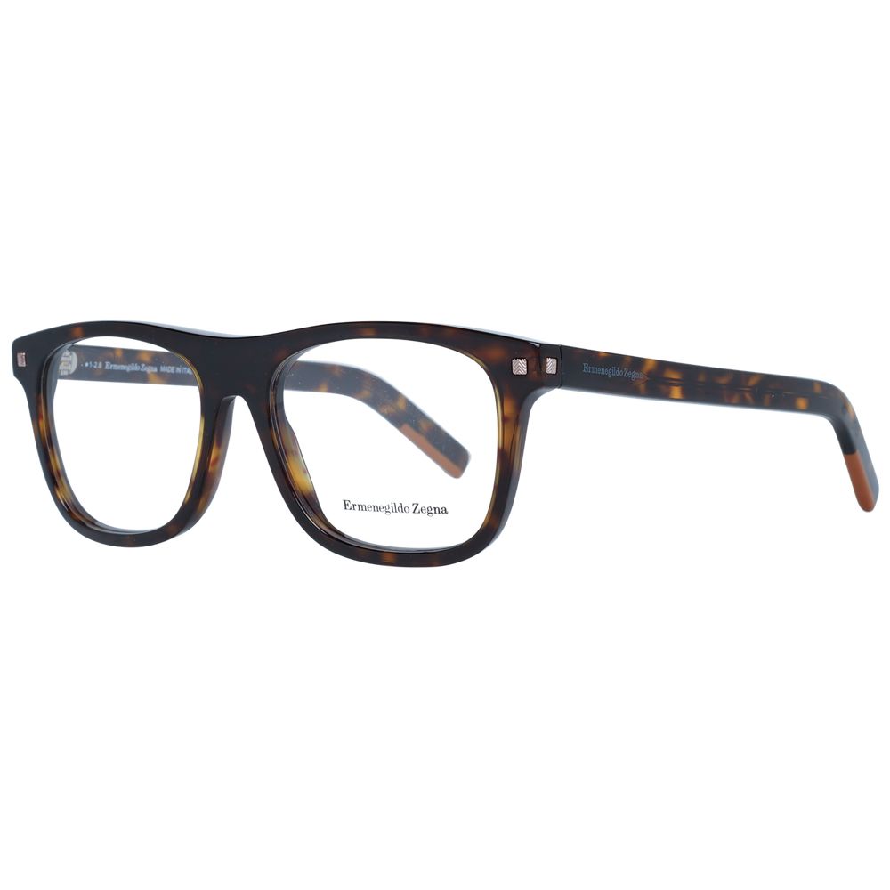Ermenegildo Zegna Brown Men Optical Frames - DEA STILOSA MILANO