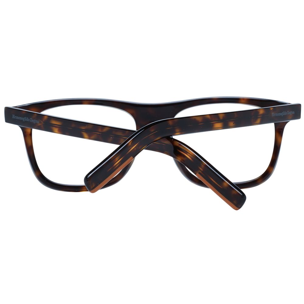 Ermenegildo Zegna Brown Men Optical Frames - DEA STILOSA MILANO