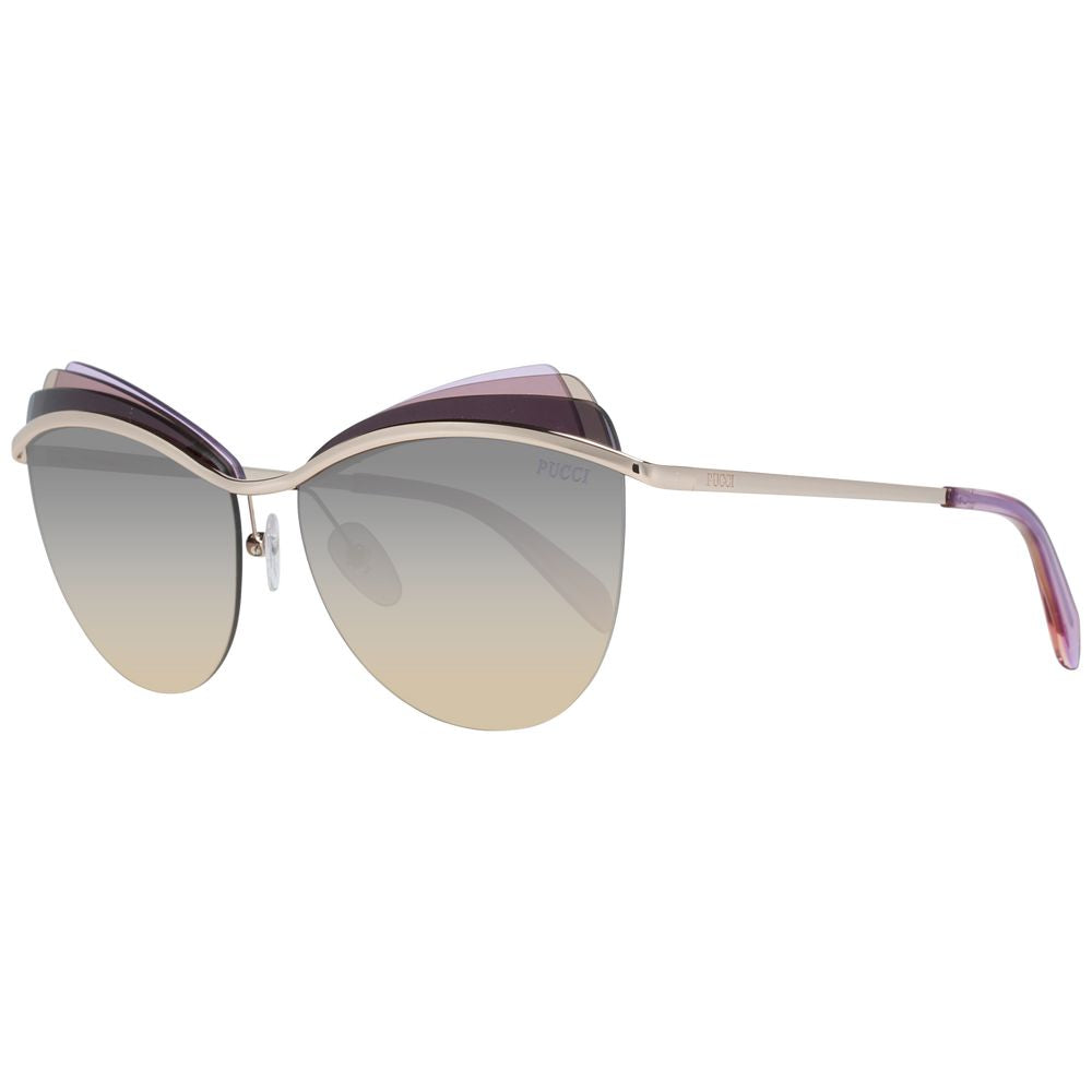 Emilio Pucci Gold Women Sunglasses - DEA STILOSA MILANO