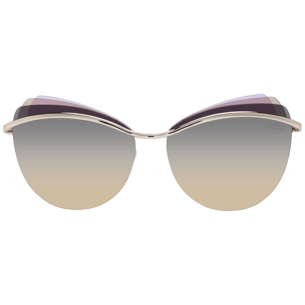 Emilio Pucci Gold Women Sunglasses - DEA STILOSA MILANO