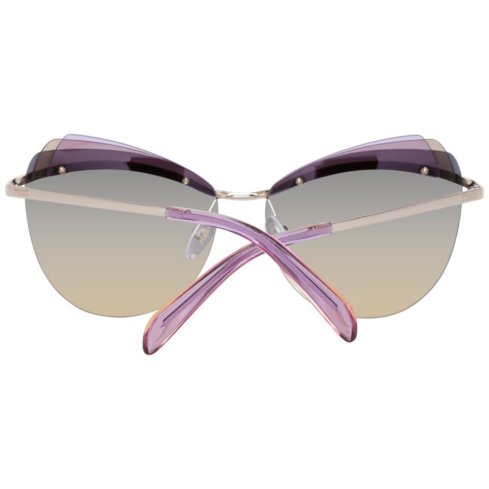 Emilio Pucci Gold Women Sunglasses - DEA STILOSA MILANO