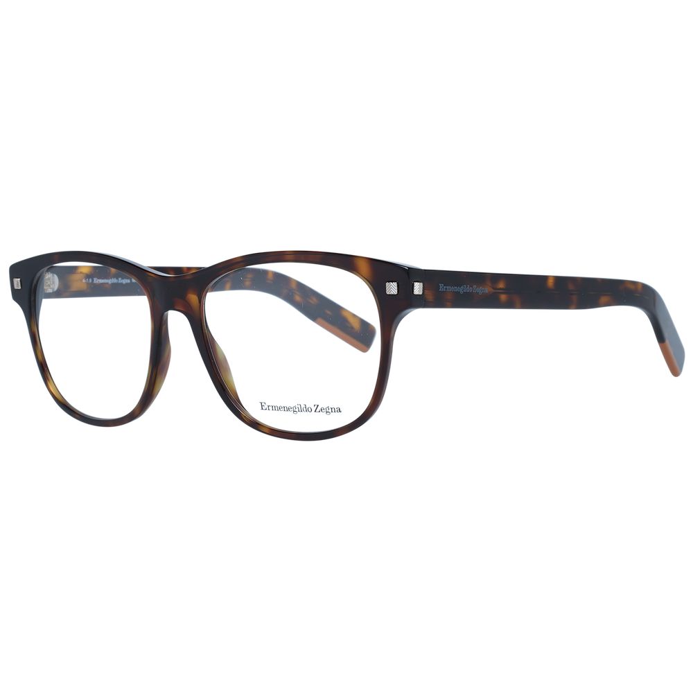 Ermenegildo Zegna Brown Men Optical Frames - DEA STILOSA MILANO