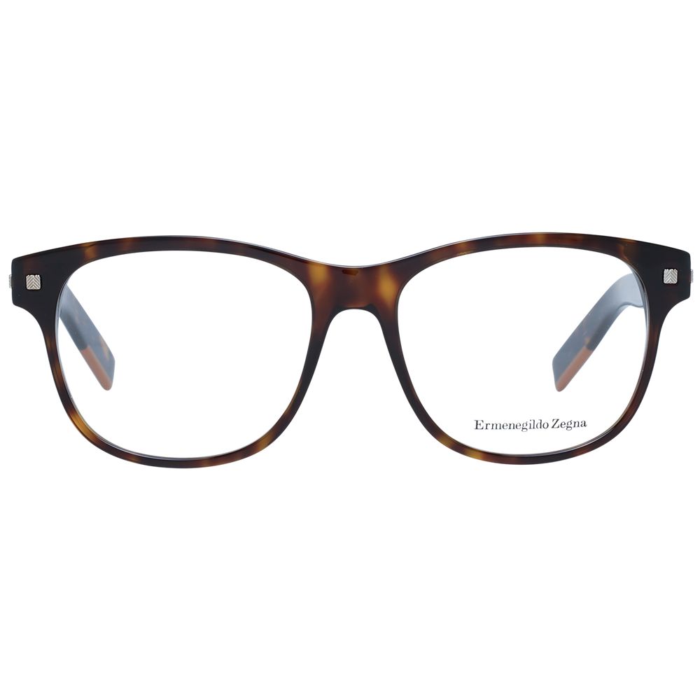 Ermenegildo Zegna Brown Men Optical Frames - DEA STILOSA MILANO