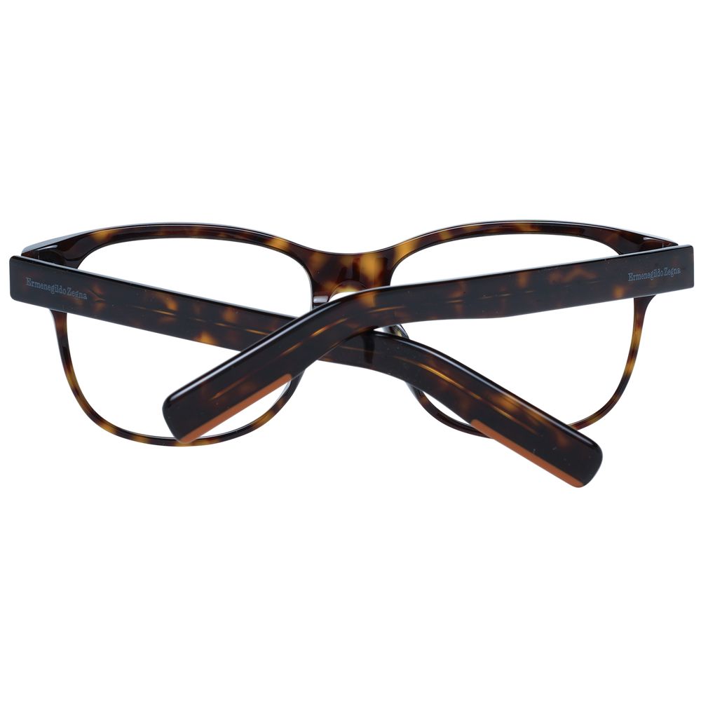 Ermenegildo Zegna Brown Men Optical Frames - DEA STILOSA MILANO