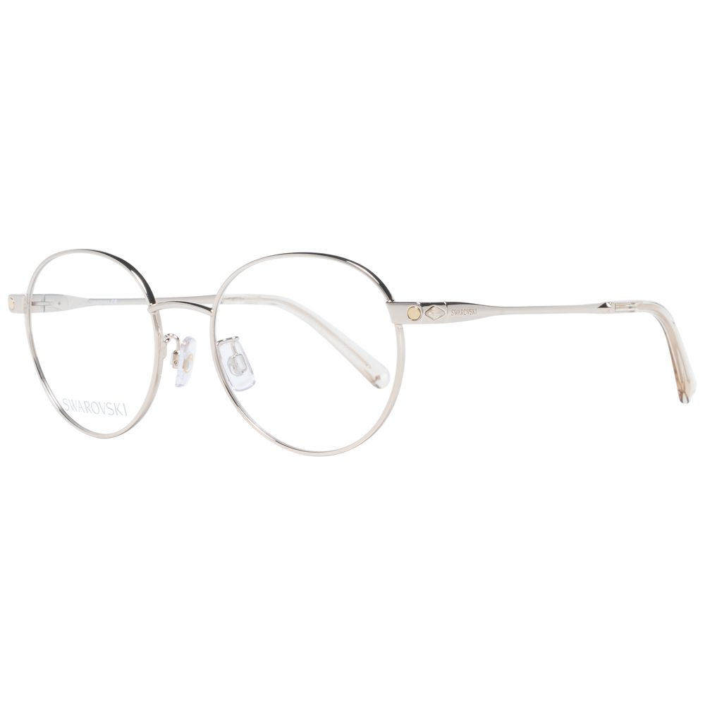 Swarovski Gold Women Optical Frames - DEA STILOSA MILANO