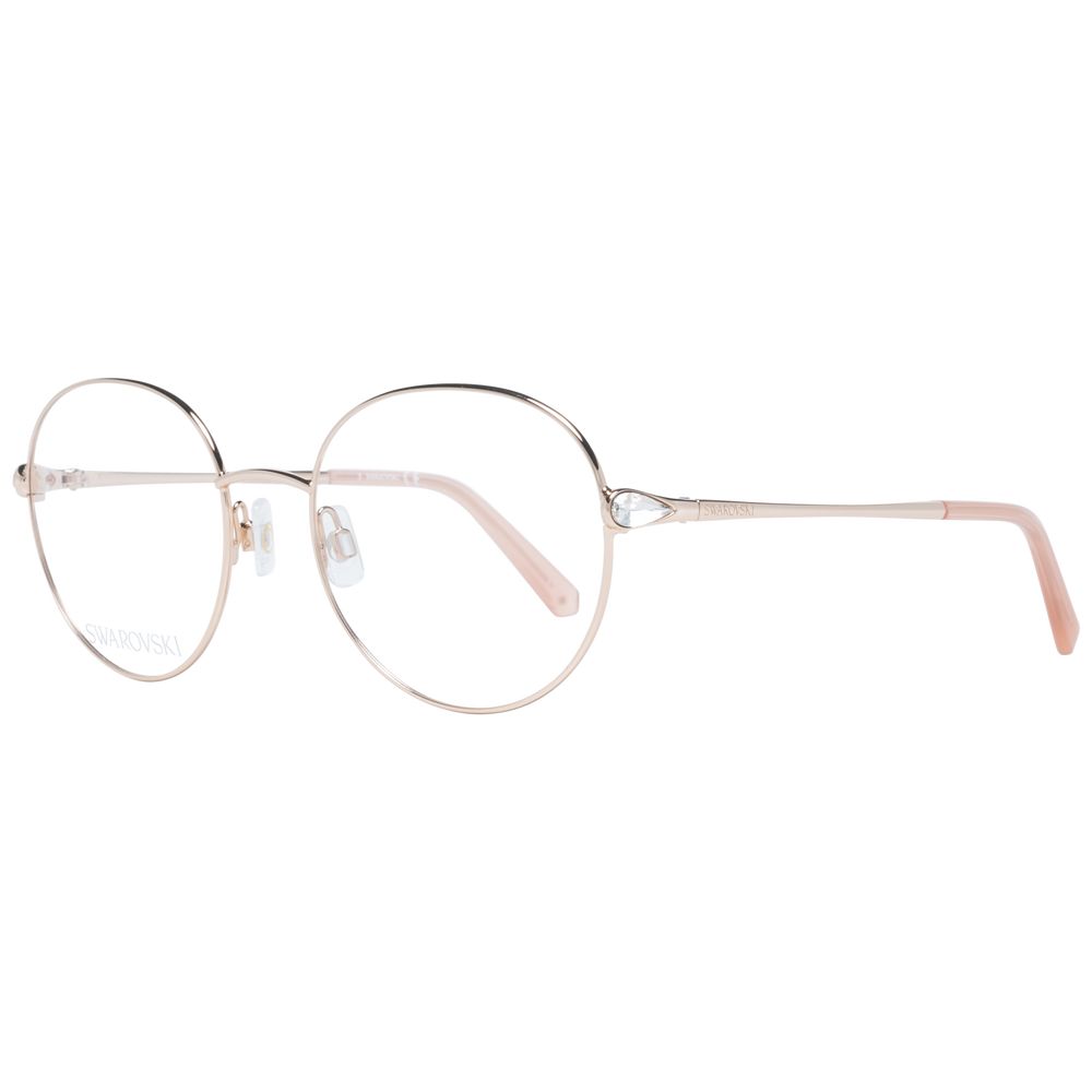 Swarovski Rose Gold Women Optical Frames - DEA STILOSA MILANO