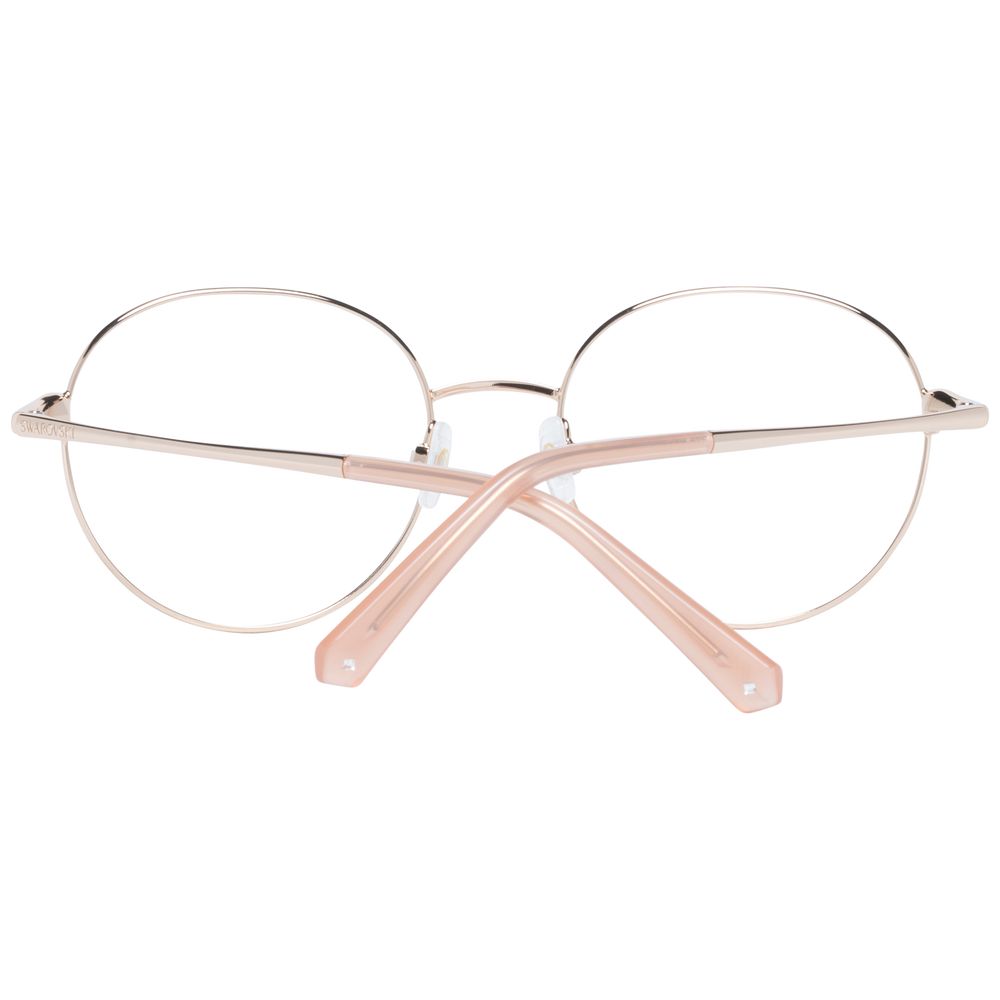 Swarovski Rose Gold Women Optical Frames - DEA STILOSA MILANO