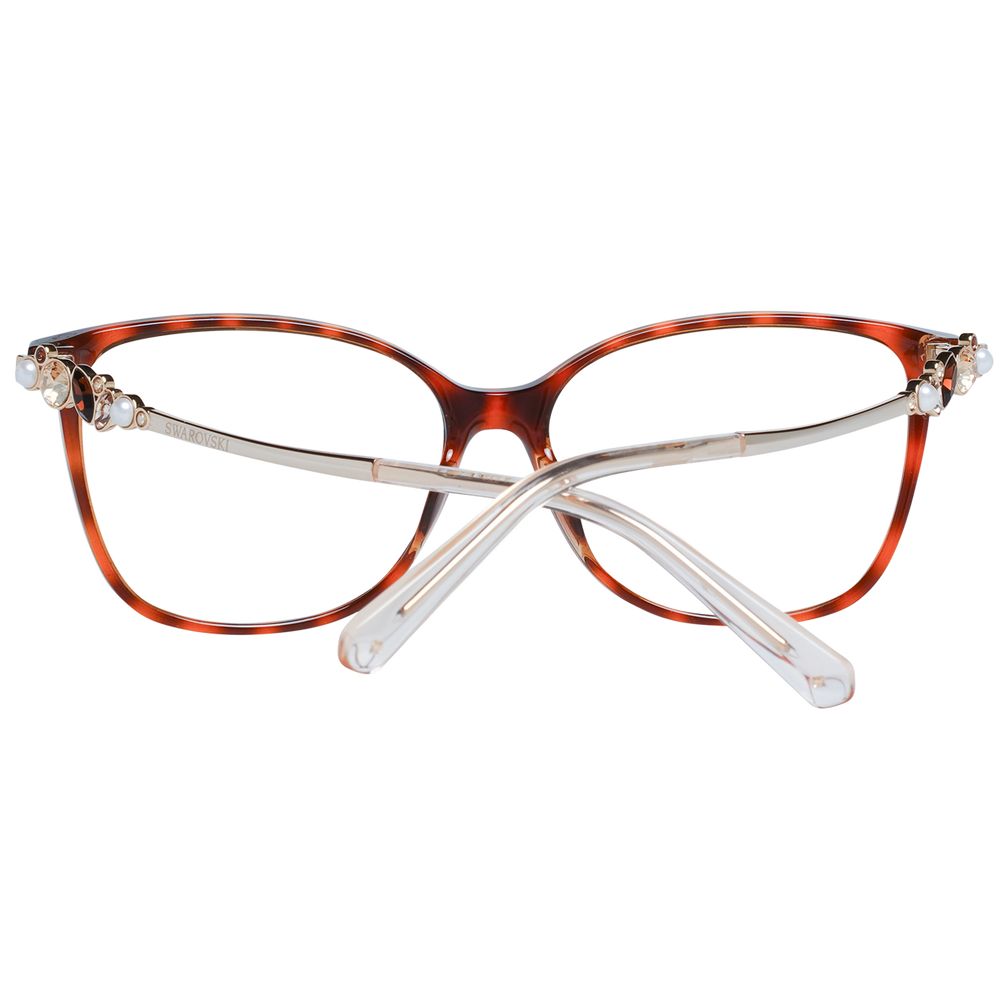 Swarovski Brown Women Optical Frames - DEA STILOSA MILANO