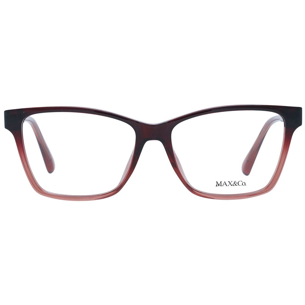 Max & Co Burgundy Women Optical Frames - DEA STILOSA MILANO