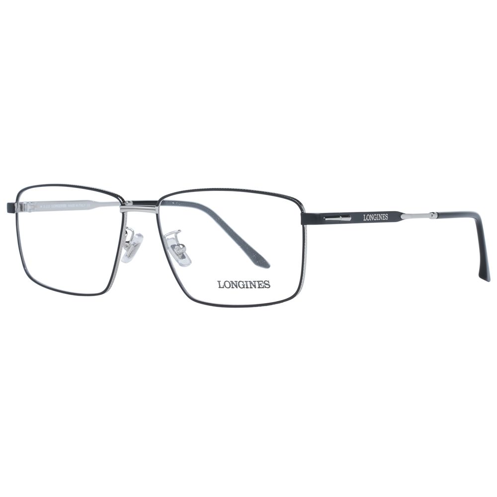 Longines Black Men Optical Frames - DEA STILOSA MILANO