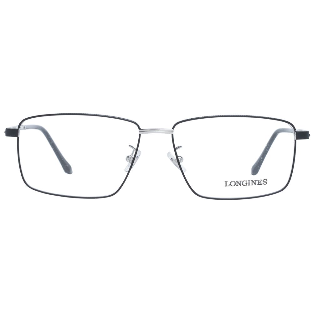 Longines Black Men Optical Frames - DEA STILOSA MILANO