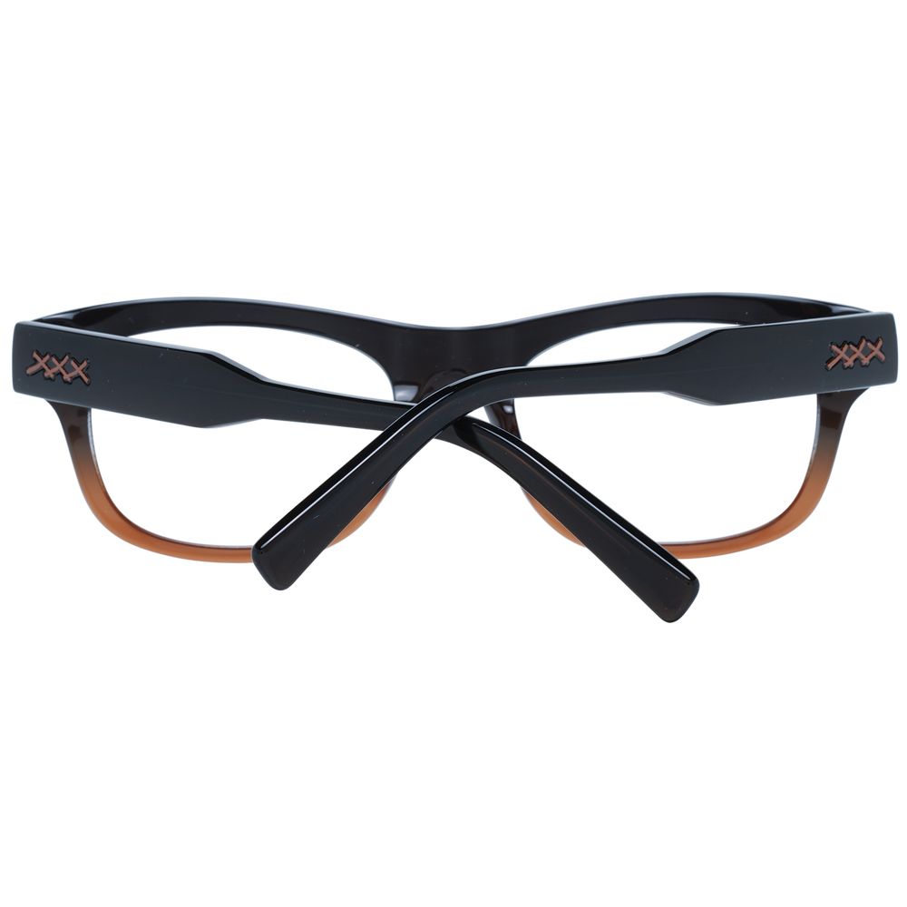 Ermenegildo Zegna Brown Men Optical Frames - DEA STILOSA MILANO