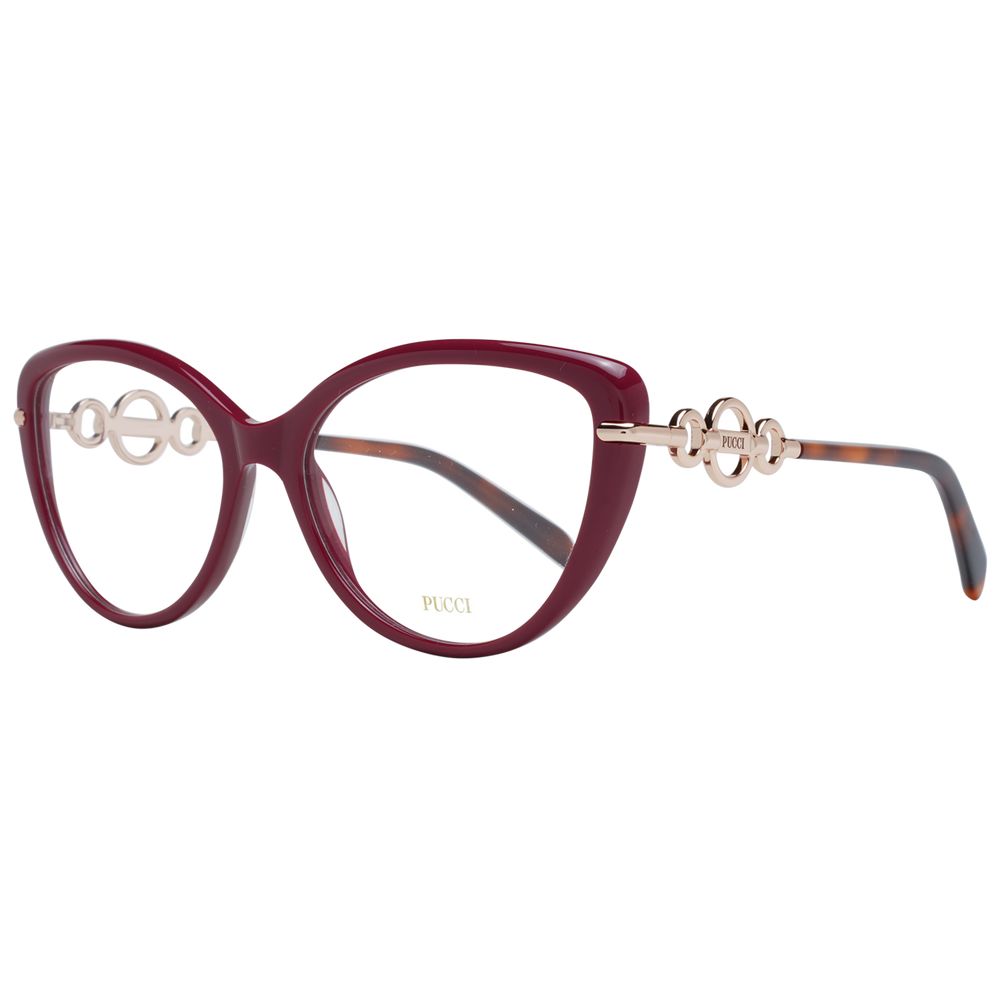Emilio Pucci Red Women Optical Frames - DEA STILOSA MILANO