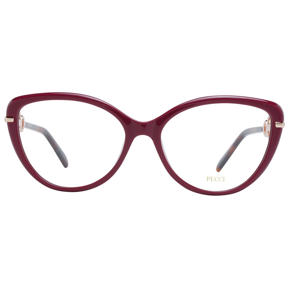 Emilio Pucci Red Women Optical Frames - DEA STILOSA MILANO