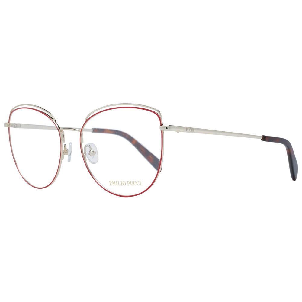 Emilio Pucci Red Women Optical Frames - DEA STILOSA MILANO