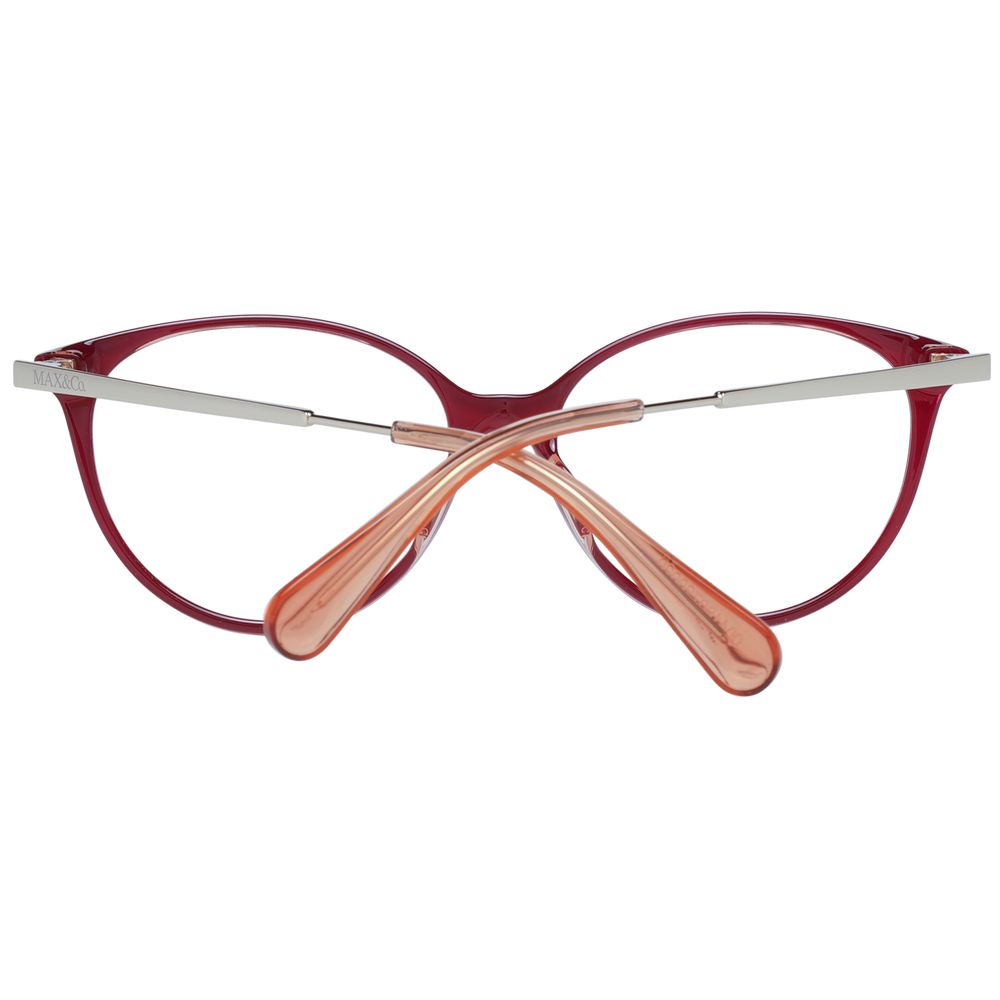 Max & Co Burgundy Women Optical Frames - DEA STILOSA MILANO