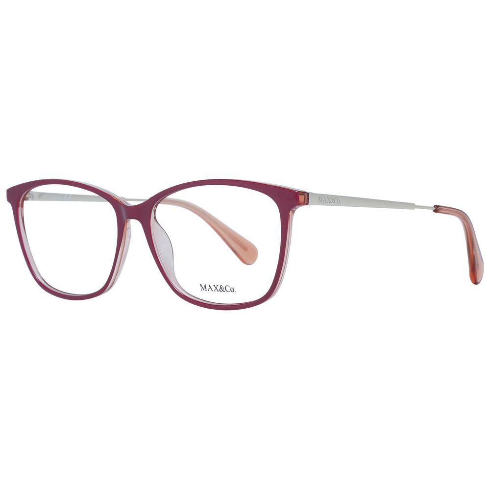 Max & Co Burgundy Women Optical Frames - DEA STILOSA MILANO
