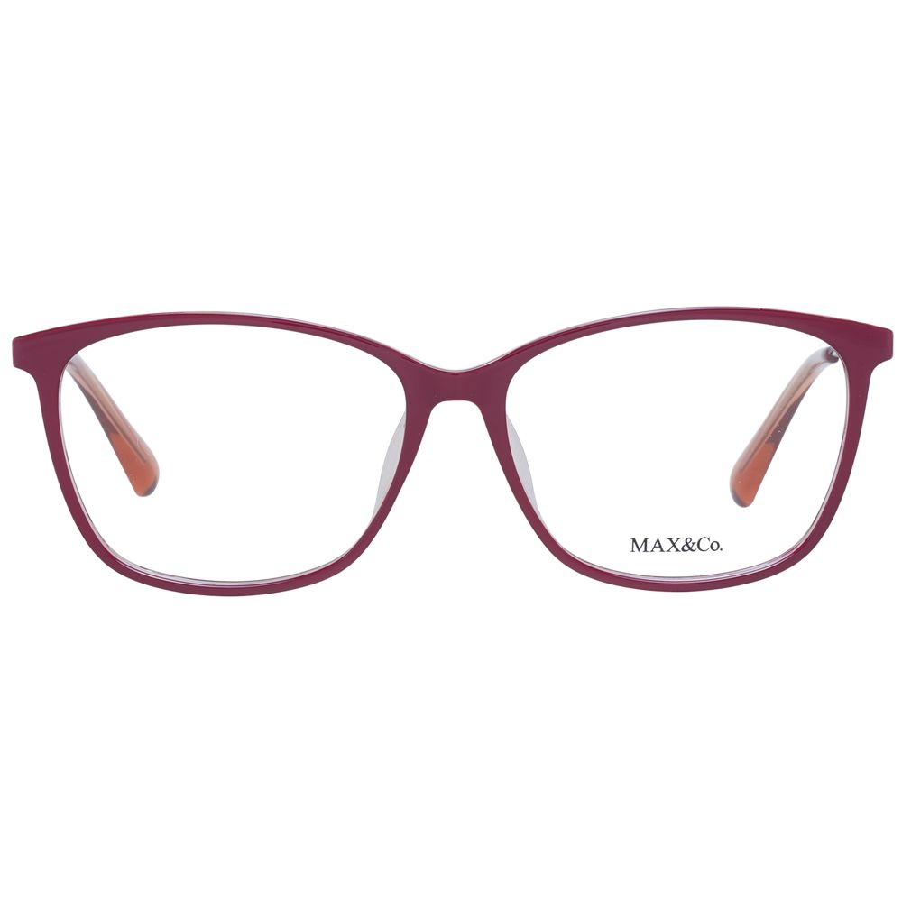 Max & Co Burgundy Women Optical Frames - DEA STILOSA MILANO