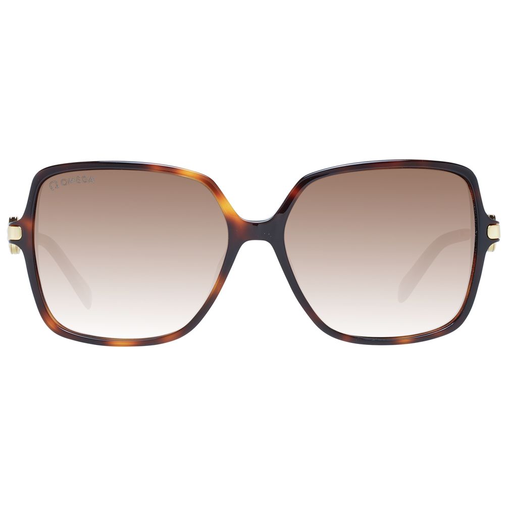 Omega Brown Women Sunglasses - DEA STILOSA MILANO